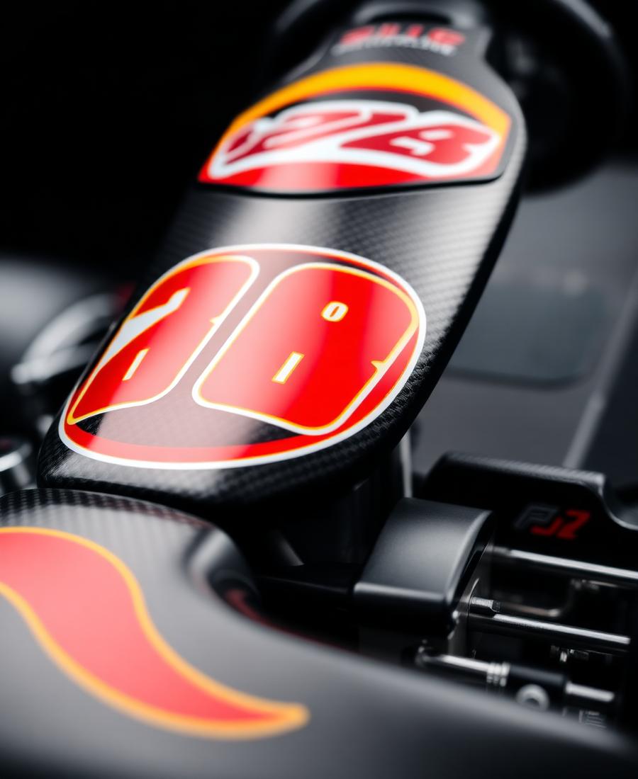 Detalhe adesivo kart